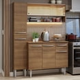 thumbnail image 2 of Mueble de Cocina Compacta 137cm Sin Tarja Emilly Madesa 09, 2 of 8
