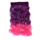 thumbnail image 1 of Fiudx Extensión de Cabello con Clip de Colores, Peluca de Fibra Resistente Al Calor, Fácil de Colocar y Quitar, Postizo Largo y Rizado, Accesorio de Moda para Mujer, Diseño Degradado, Versatilidad de, 1 of 3
