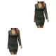 thumbnail image 2 of Sonducket Primavera otoño mujeres Sexy vestido de manga larga fiesta banquete niñas transpirable estilo Casual vestidos con cuello en V regalo Type10 NO10, 2 of 6