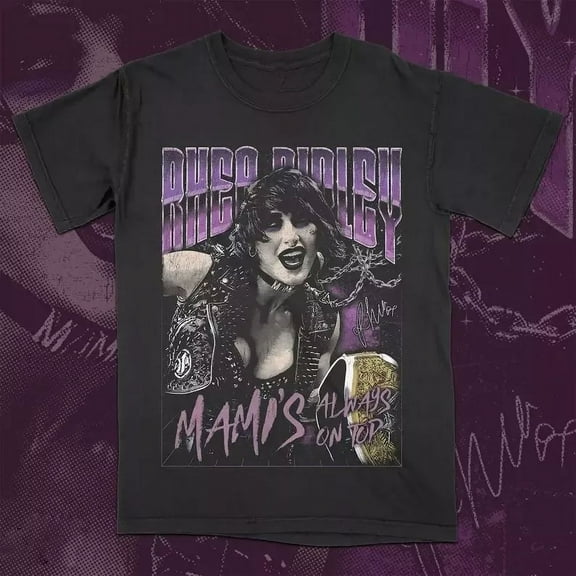 Rhea Ripley Mami Always on Top Classic T-shirt Cotton unisex Tee All Sizes