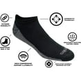 thumbnail image 2 of Dickies mens Dri-tech Moisture Control 6 Pairs Low Cut Socks, 2 of 3
