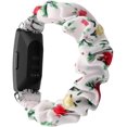 thumbnail image 2 of Scrunchies Compatible con Fitbit Inspire 2 Bands/Inspire HR Band/Inspire, Muñequeras de Tela Elástica Suave para Mujer Reemplazo de Pulseras de Tela Impresas para Fitbit Inspire Fokelyi WMZL-989-20, 2 of 6