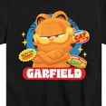 thumbnail image 3 of Garfield - Garfield Stickers - Toddler & Youth Short Sleeve Graphic T-Shirt, 3 of 5