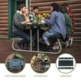 thumbnail image 5 of Lifetime 6 Foot Polyethylene Picnic Table, Hunter Green (22123), 5 of 12