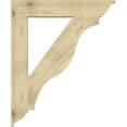 thumbnail image 3 of Ekena Millwork 6"W x 38"D x 46"H Funston Traditional Rough Sawn Bracket, Douglas Fir, 3 of 4