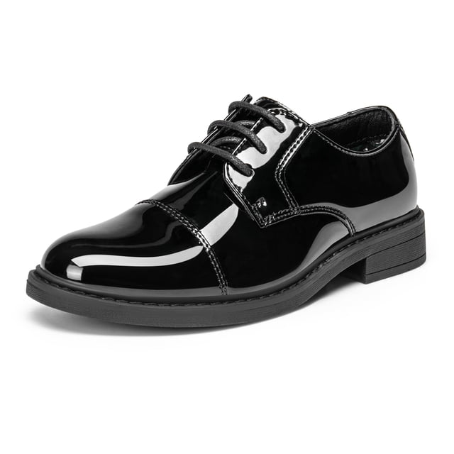 Zapatos Oxford de Vestir para Niños Bruno Marc Talla 11 Negro Charol