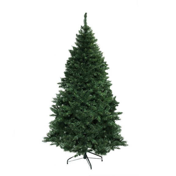 Northlight 7.5' Unlit Artificial Christmas Tree Buffalo Fir Medium - Unlit