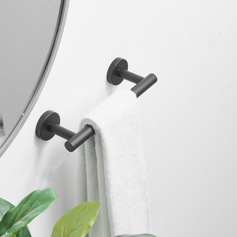 Wall Mount Towel Holder Thicken Stainless Steel Bath Towel Rack