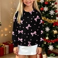 thumbnail image 5 of BXJX Girls Christmas Sweaters, Crew Neck Fall Winter Knit Cute Pullover Xmas Tops Black Size 9-10 T, 5 of 5