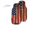 thumbnail image 6 of KAKALAD American Flag Painted On Wood 03 Car Seat Covers Set Vehicle Front Seats Protector 2 Pcs, 6 of 9