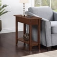 thumbnail image 4 of Pemberly Row Contemporary Wood Flip Top End Table in Espresso, 4 of 7
