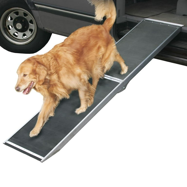 7 ft. Lightweight Portable Folding Aluminum Pet Ramp Walmart