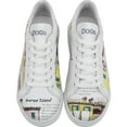 thumbnail image 2 of DOGO White Sneakers for Women - Handmade Women's Fashion Sneakers, Vegan Leather and Unique Design, Comfortable Shoes for Women, Ace Sneakers Burano Island, Size 10.5, 2 of 5