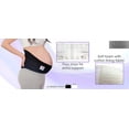thumbnail image 4 of Gabrialla G MS-99 2XL BL 9 in. Version Maternity Strong Support Belt, Black - 2XL, 4 of 12