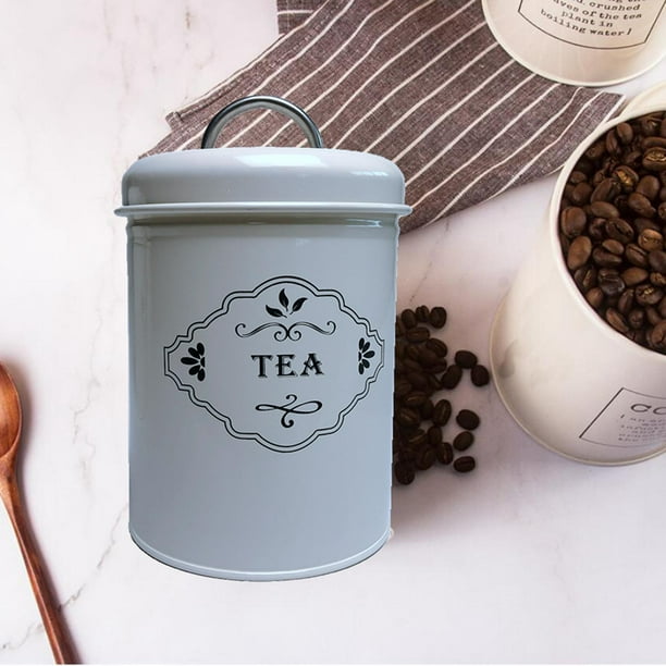 Juego De Almacenamiento De Cocina Con Botes De Azúcar, Té, Café, Color