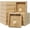 30PCS-5.5x5.5x2IN, variant on Internal Dimensions 5.5x2.7x2 inches Gift Boxes with Clear Window, Homemade Soap Box with Blank Tags and Jute String, Small Gift Boxes for Jewelry, Candy, Wrapping Party Favor