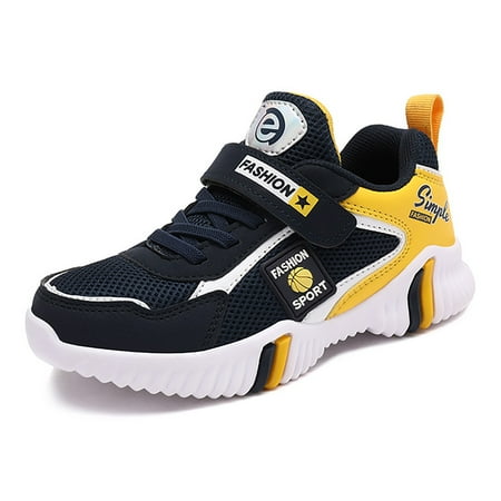 

UFOUND Children Mesh Breathable Flying Woven Sports Shoes Boys School Casual Lightweight Soft Soled Shoes Toddler Cozy Footwear