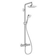 thumbnail image 1 of Hansgrohe 27257821 Croma Select E 180 Multi Jet Showerpipe&44; Nickel Brossé, 1 of 1