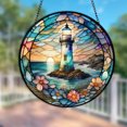 thumbnail image 3 of Vitral Acrílico Faro Atrapasoles Letrero para Puerta Cgtredaw 20x20cm, 3 of 8