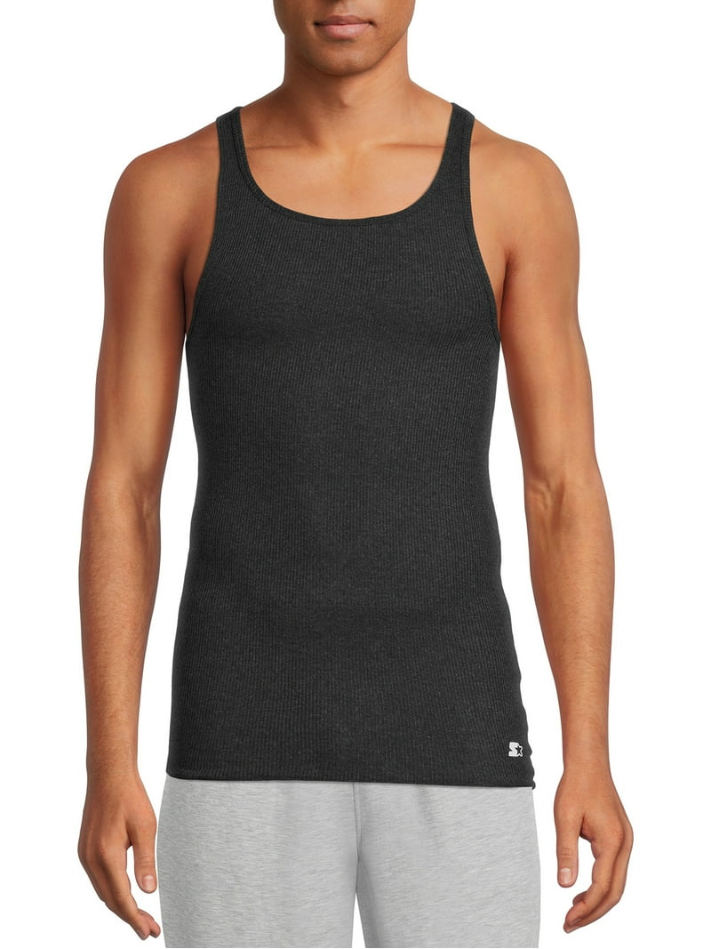 トップス STABRIDGE W FACED BREATHABLE UNDER SHIRT Starter Men's Breathable Tagless Tank Top Under Shirts, 6-Pack