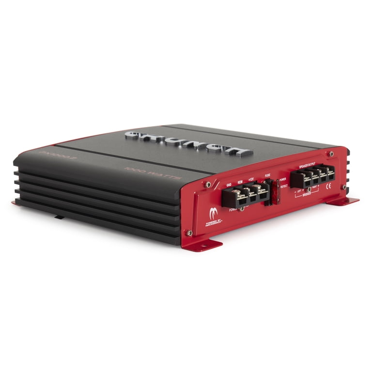 MTX Subwoofer Box, Crunch 2 Channel Amplifier, & Soundstorm Wiring