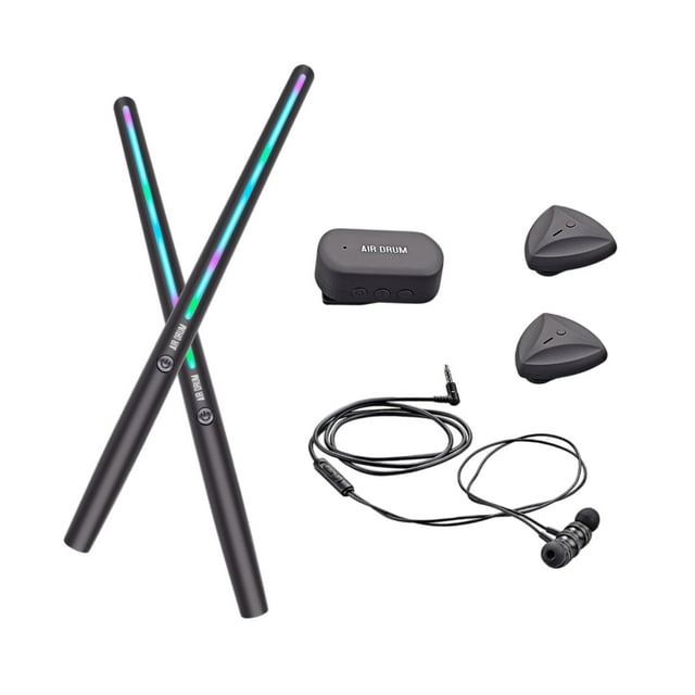 Milaget Pocket Size Drum Set Electronic Drum Set for Studio Performace Professionals with pedals