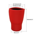 thumbnail image 2 of Uxcell Neoprene Insulated Reusable Coffee Tea Cup Sleeves  Red Pack of 2, 2 of 5