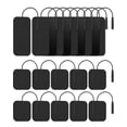 thumbnail image 1 of Almohadillas de repuesto para unidad TENS, electrodos autoadhesivos reutilizables Nursal (20 paquetes, 5 x 5 cm y 5 x 10 cm), almohadillas TENS flexibles sin látex, compatibles con TENS 7000, AUVON TE, 1 of 5