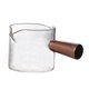thumbnail image 2 of Jarras medidoras de vidrio con doble boquilla, resistentes al calor, para leche y bar 150ml, 2 of 4