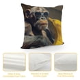 thumbnail image 4 of Qinduosi Throw Pillow Covers Banana Fruits Pillow Covers Sunglasses Gorilla Monkey Cushion Covers Decorative Pillow Covers for Men Women,Room Decor White, 4 of 5