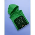 thumbnail image 3 of Couple Silhouettes Hoodie Men -Image by Shutterstock, Male Large, 3 of 4