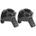 thumbnail image 3 of 2 uds RC nudillos de copa de dirección de aluminio para Axial SCX24 90081 1/24 RC piezas de actualización de coche negro, 3 of 8