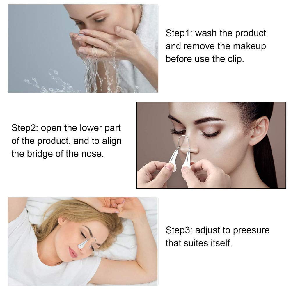 Fnaekier Nose Shaper | Nose Shrinker Corrector | Reusable Soft