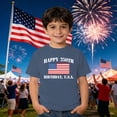 thumbnail image 2 of WAYUTE Boys Tshirts Youth Kids 250th Anniversary USA Shirt Independence Day Short Sleeve Us National Flag Graphic Tees Casual Summer, 2 of 4