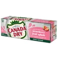 thumbnail image 5 of Canada Dry Caffeine Free Zero Sugar Fruit Splash Strawberry Ginger Ale Soda Pop, 12 fl oz, 12 Pack Cans, 5 of 7