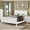 White, variant on Classic Style Bed, White Queen Size Bedroom Furniture, Wood With Headboard And Bed In Style, Finish, Furniture &