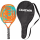 thumbnail image 4 of Raquetas de tenis de playa Camewin 400601 rojas y naranjas, paquete de 2, 4 of 5