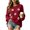Wine, variant on Enjoytime Long Sleeve Tops for Women Floral Knitted Crew Neck Pullover Sweater Fall Casual Plus Size Womens Clothing