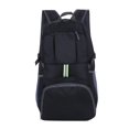 thumbnail image 1 of Mochila ligera plegable para exteriores, duradera, para deportes, viajes, senderismo, acampada (negra), 1 of 5