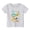 White, variant on ibiyuan Boys Shirts Size 8,Boy And Girl Fashion Casual Print Round Neck Loose Short Sleeve T Shirt Top