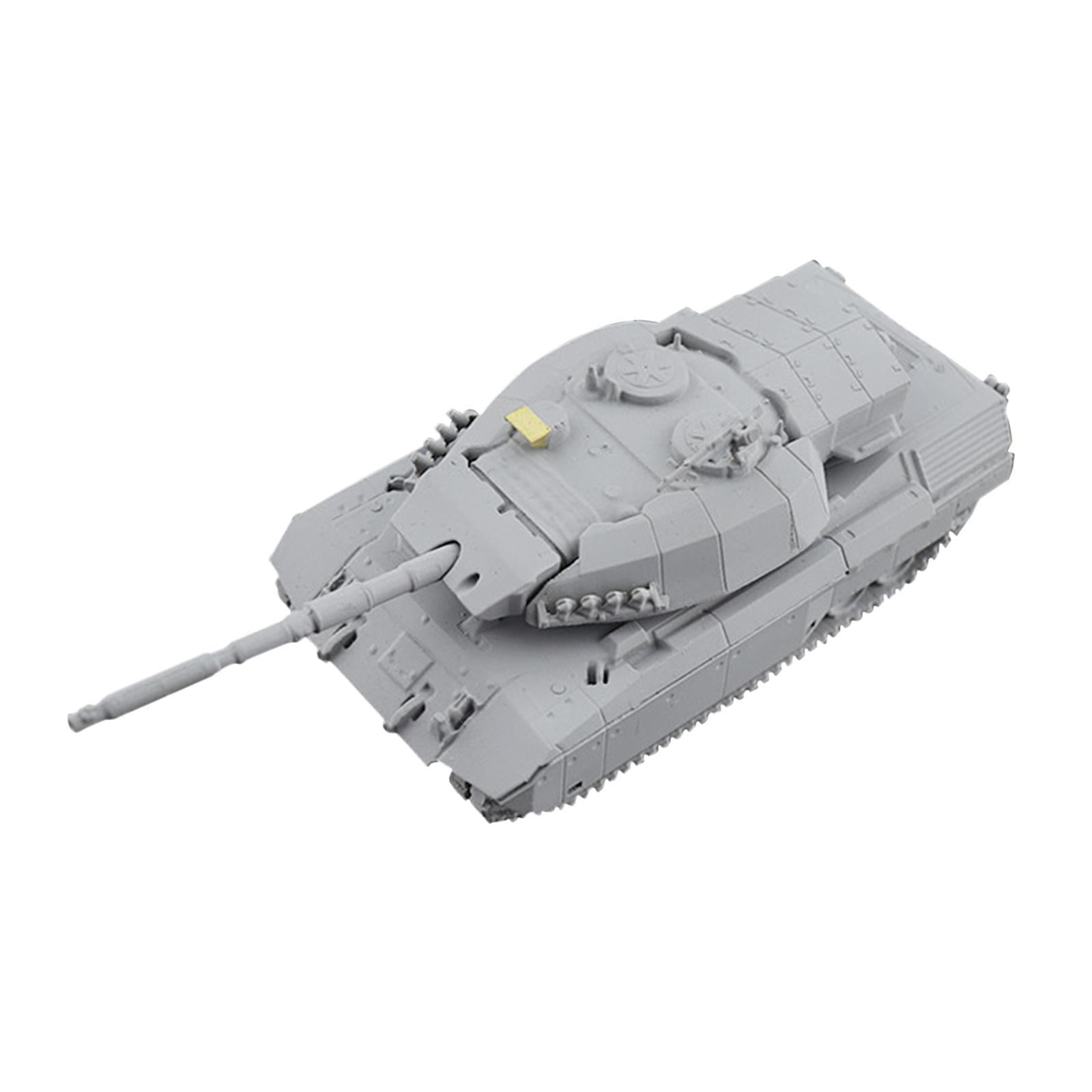 1pc 1:144 Scale Action Figure Mini Tank Model for Friends Gifts Home Decor 