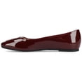 thumbnail image 3 of Journee Womens Zimia Ballet Slip On Square Toe Dress Flats, 3 of 10