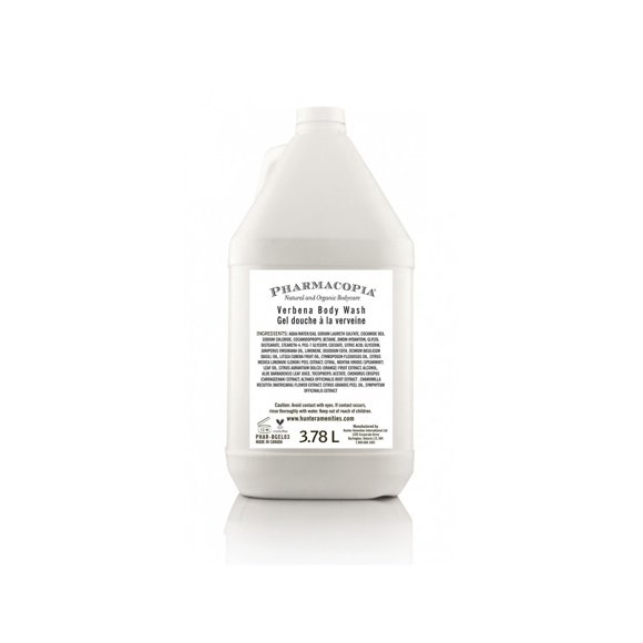 Body Wash Verbena PHARMACOPIA Gallon/ 3.78L 1/ Pack