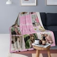 thumbnail image 5 of Custom Blanket with Photos Text, Personalized Photo Blankets and Throws, Personalized Gifts with Pictures for Boyfriend Sister,Customized Gifts for Couples Friends on Birthday Valentines Day, 5 of 6