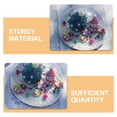 thumbnail image 2 of HONMEET 12pcs Clear Plastic Ornament Domes Fillable Hemisphere Covers for Christmas Snow Globe Crafts and Holiday Home Decorations, 2 of 8