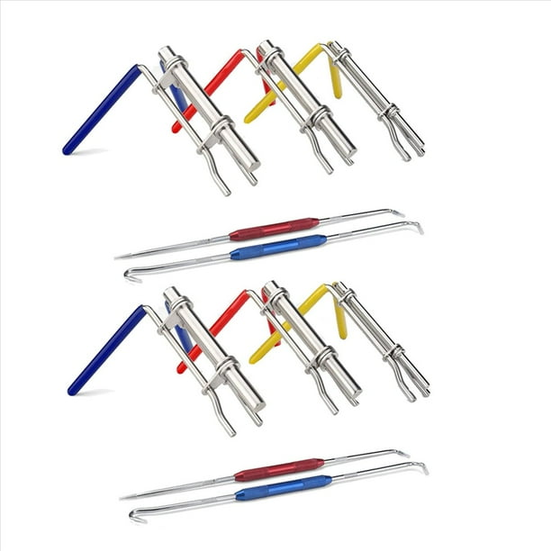 2X Kit Herramientas InstalacióN Sello Varilla Cilindro HidráUlico, Herramienta Sello GláNdula ReparacióN ReconstruccióN Cilindro HidráUlico, Juego Herramientas TorsióN Sello