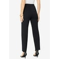 thumbnail image 2 of Roaman's Women's Plus Size Straight Leg Ultimate Ponte Pant, 2 of 4