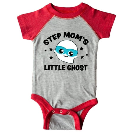

Inktastic Cute Step Mom s Little Ghost with Stars Gift Baby Boy or Baby Girl Bodysuit