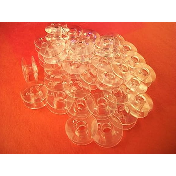 Teamwork 30 Platic Bobbins X52800150, X52800150, XA5537051 for, Sewing Machines