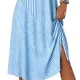 thumbnail image 3 of FAHXNVB Striped Maxi Dress for Women Summer Sleeveless Round Neck A Line Flowy Dress Lightweight Casual Trendy Dresses, 3 of 5